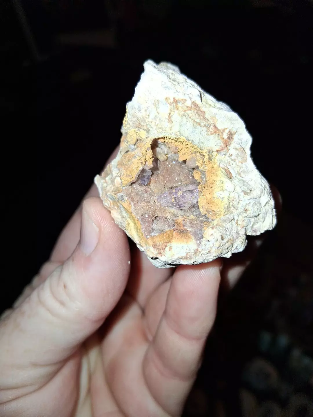 Raw amethyst in matrix  thumbnail