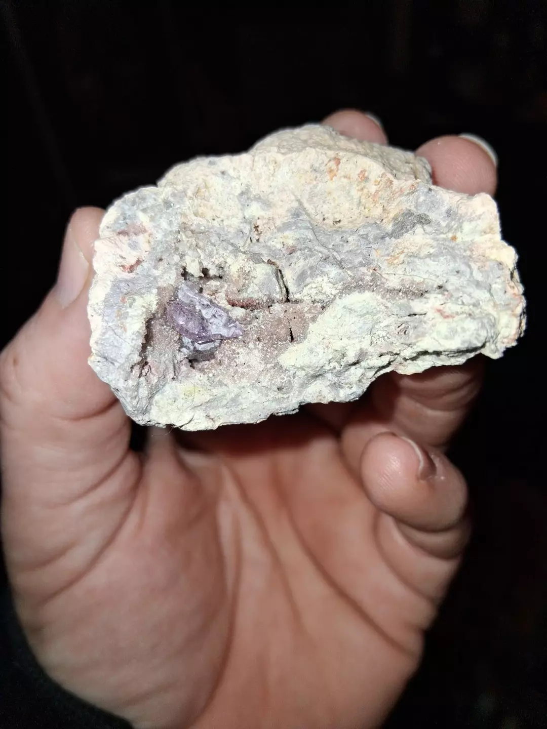 Raw amethyst in matrix  thumbnail