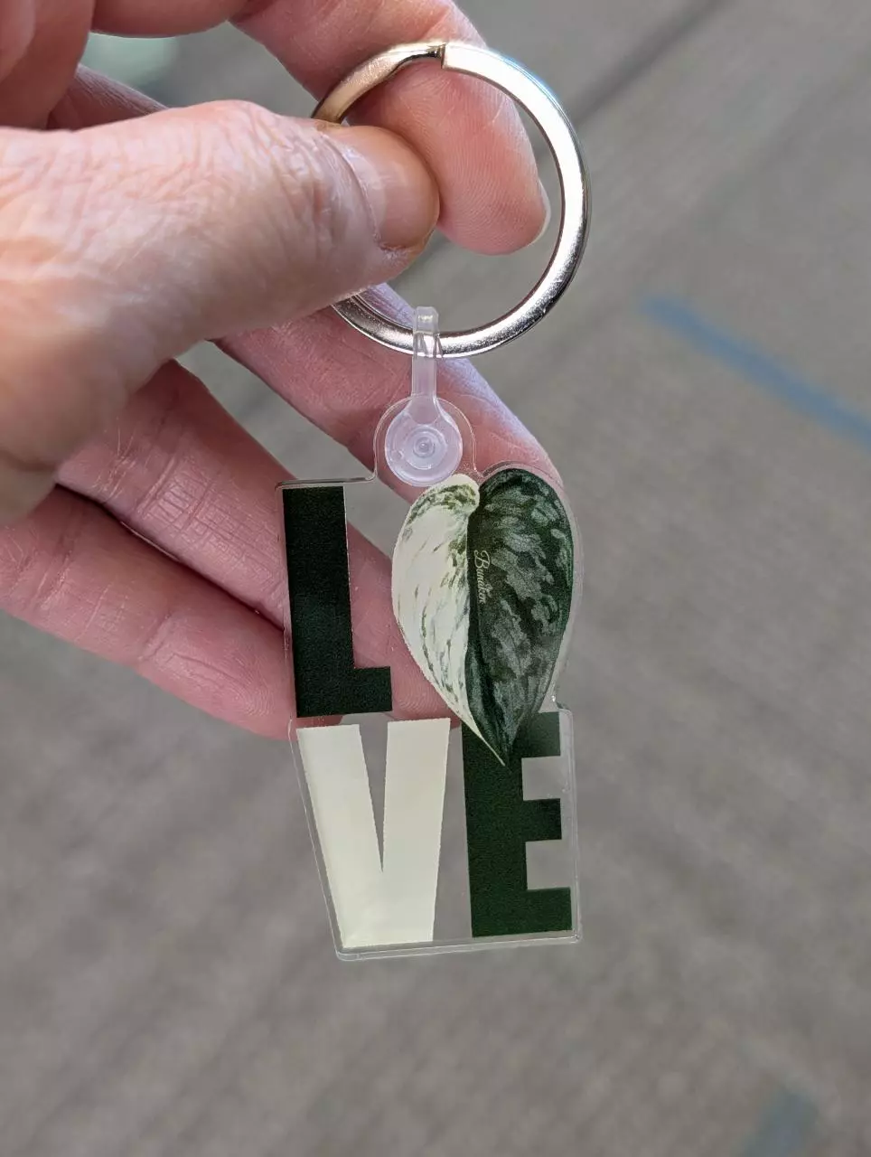 Love Bunaken Acrylic Key Chain thumbnail