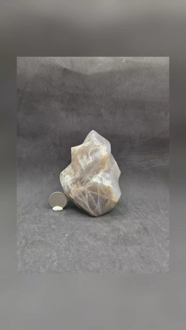 Blue Rose Quartz Flame *OP $74* thumbnail