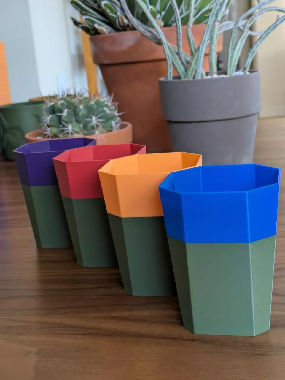 Set of 4 - 2.5 x 3.6 in pots: TMNT thumbnail