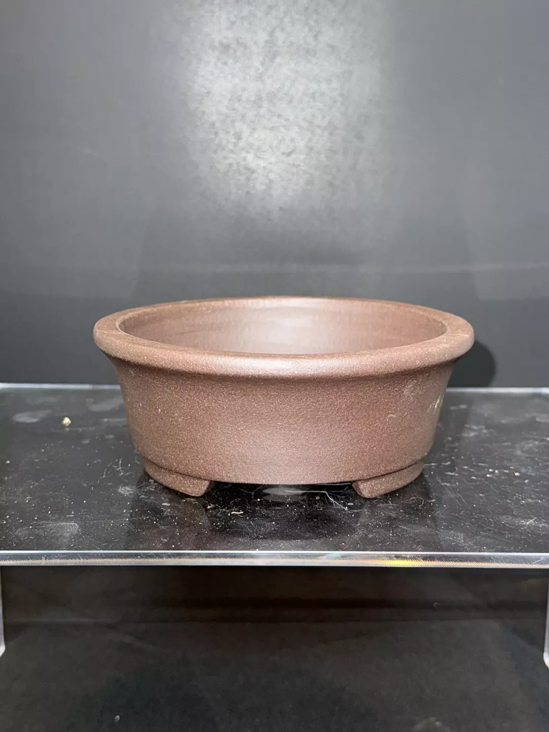 4.5 inch Unglazed Bonsai Pot thumbnail