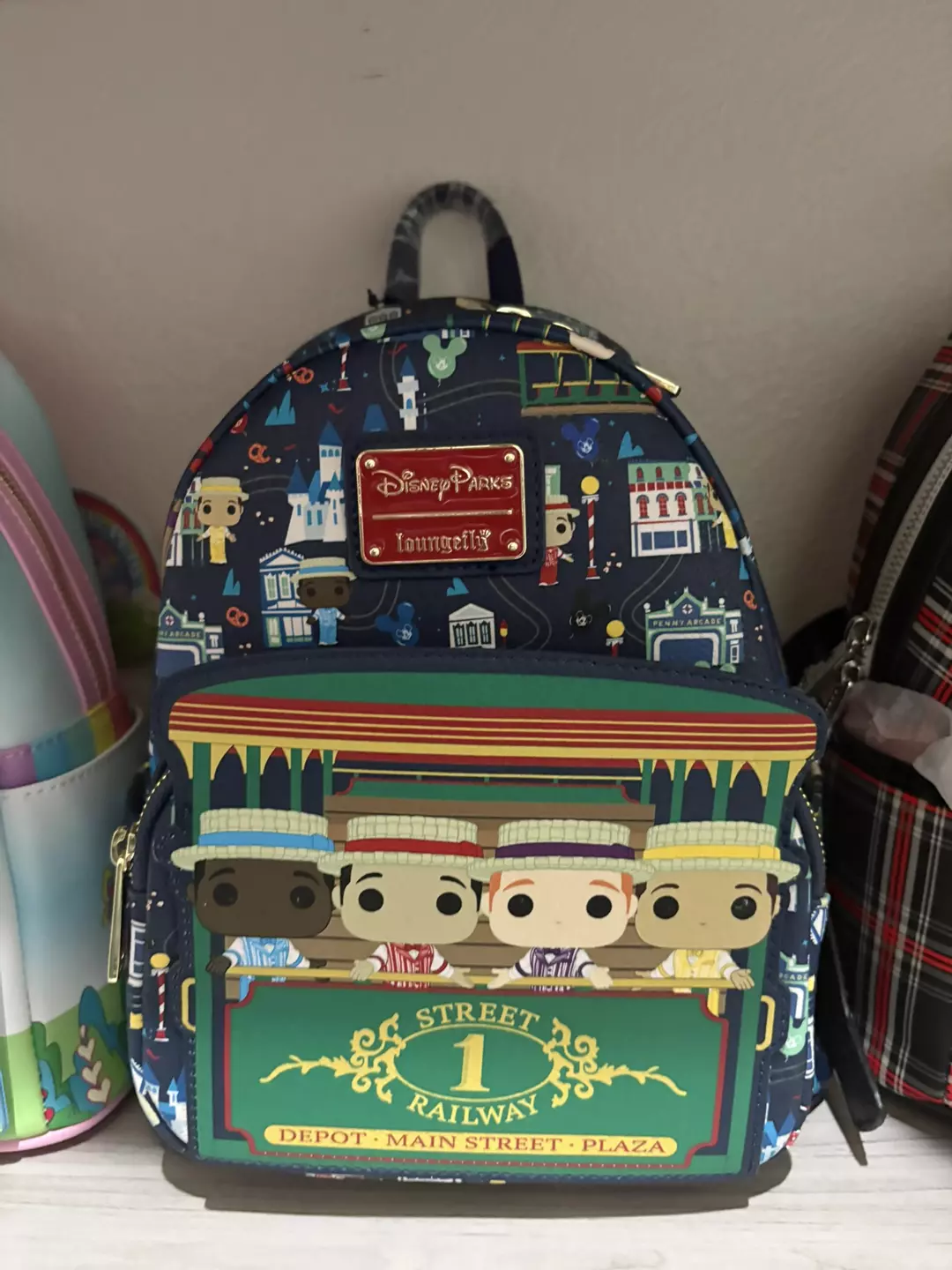 Dapper Dans Disney Parks Loungefly Backpack, NWT thumbnail