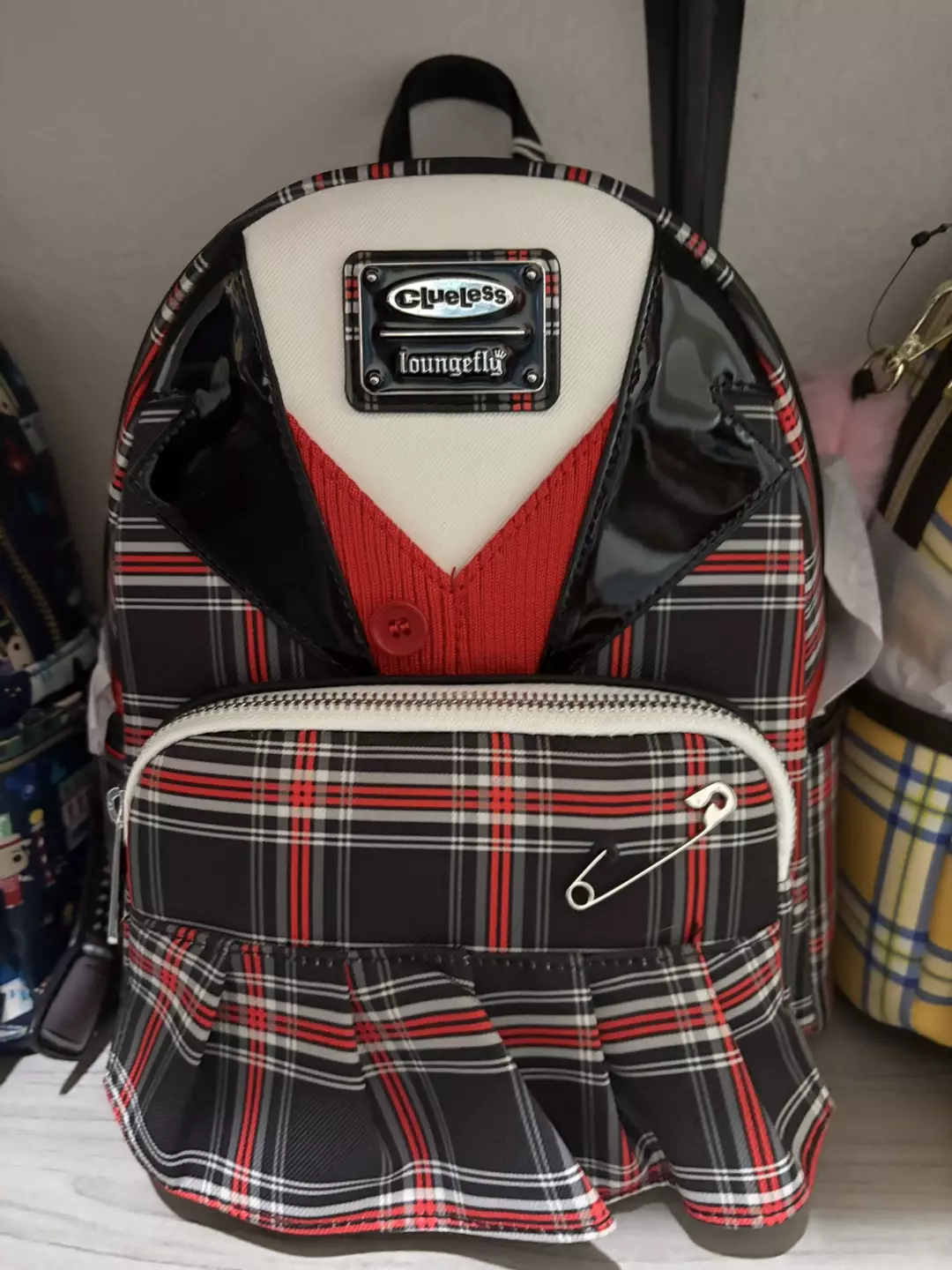 Clueless “D” Loungefly Backpack, NWT thumbnail