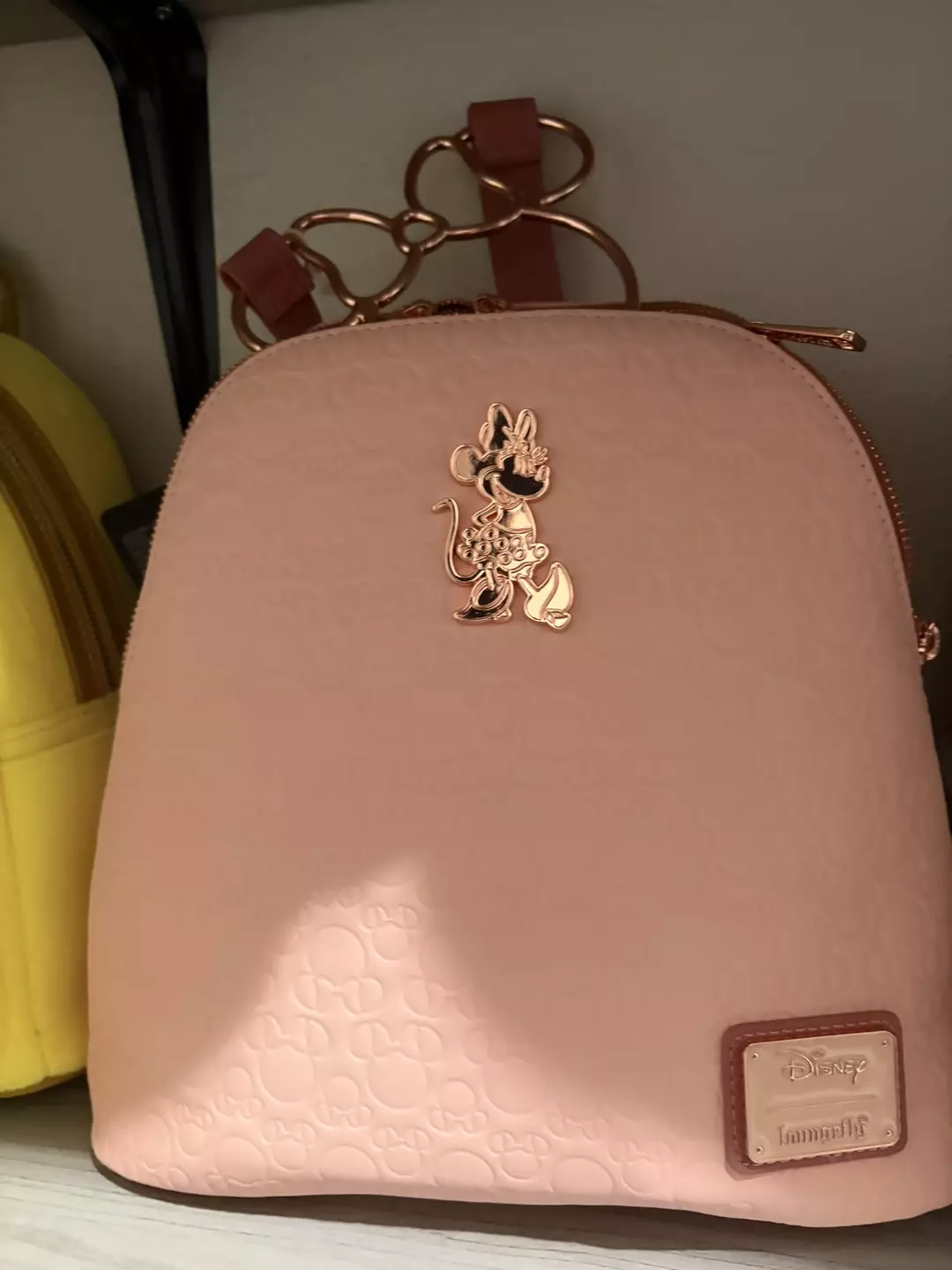 Rose Gold Minnie Mouse Loungefly Purse, NWT thumbnail