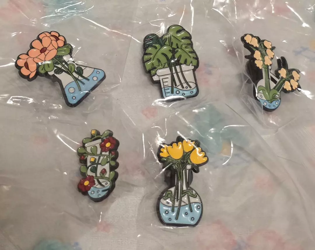Plant themed Enamel Pins thumbnail