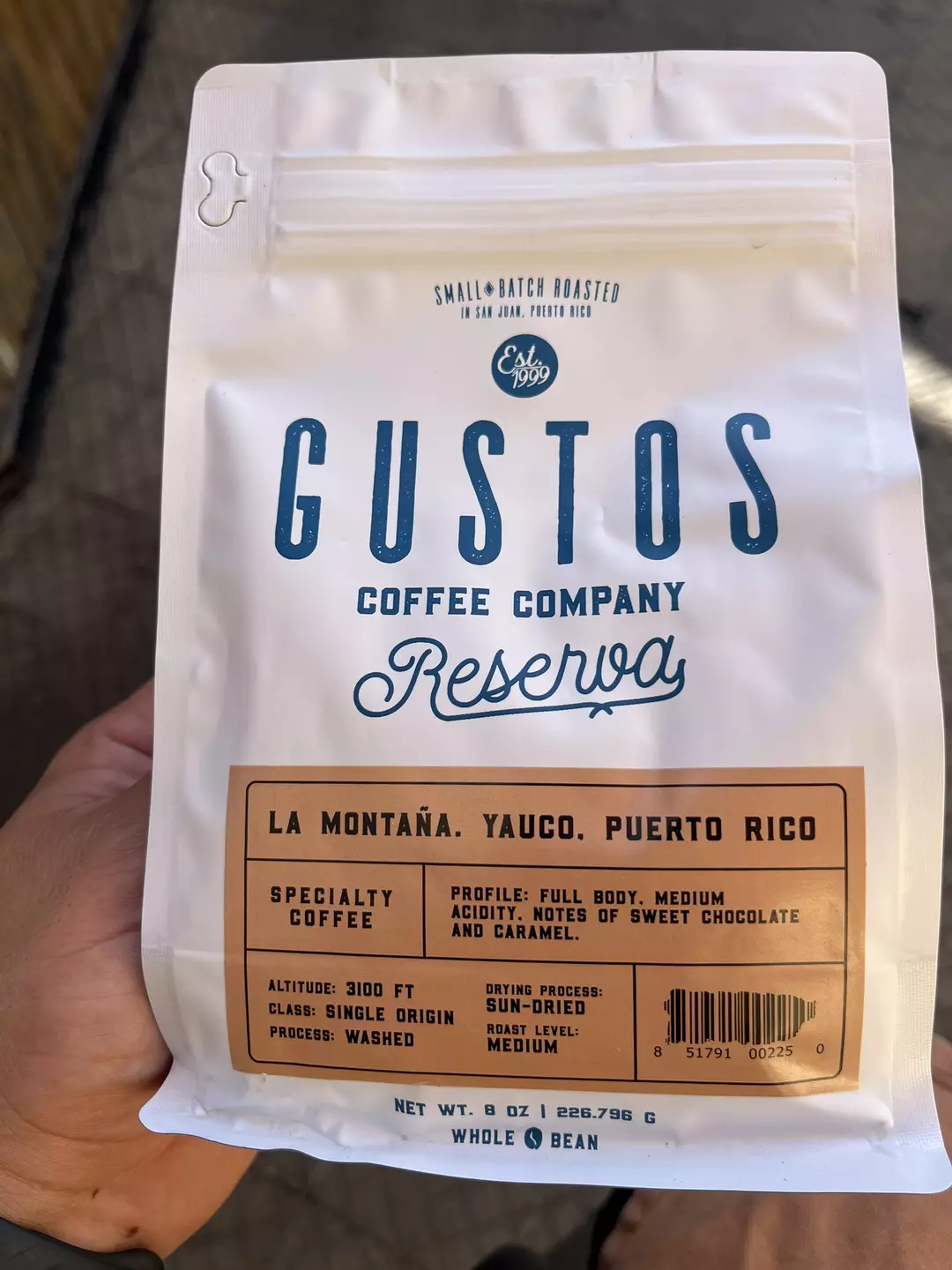 Local Coffee Gusto Reserva 8onz thumbnail