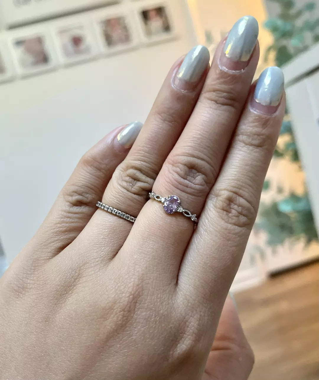 Alexandite Plated Adjustable Ring was $14 thumbnail