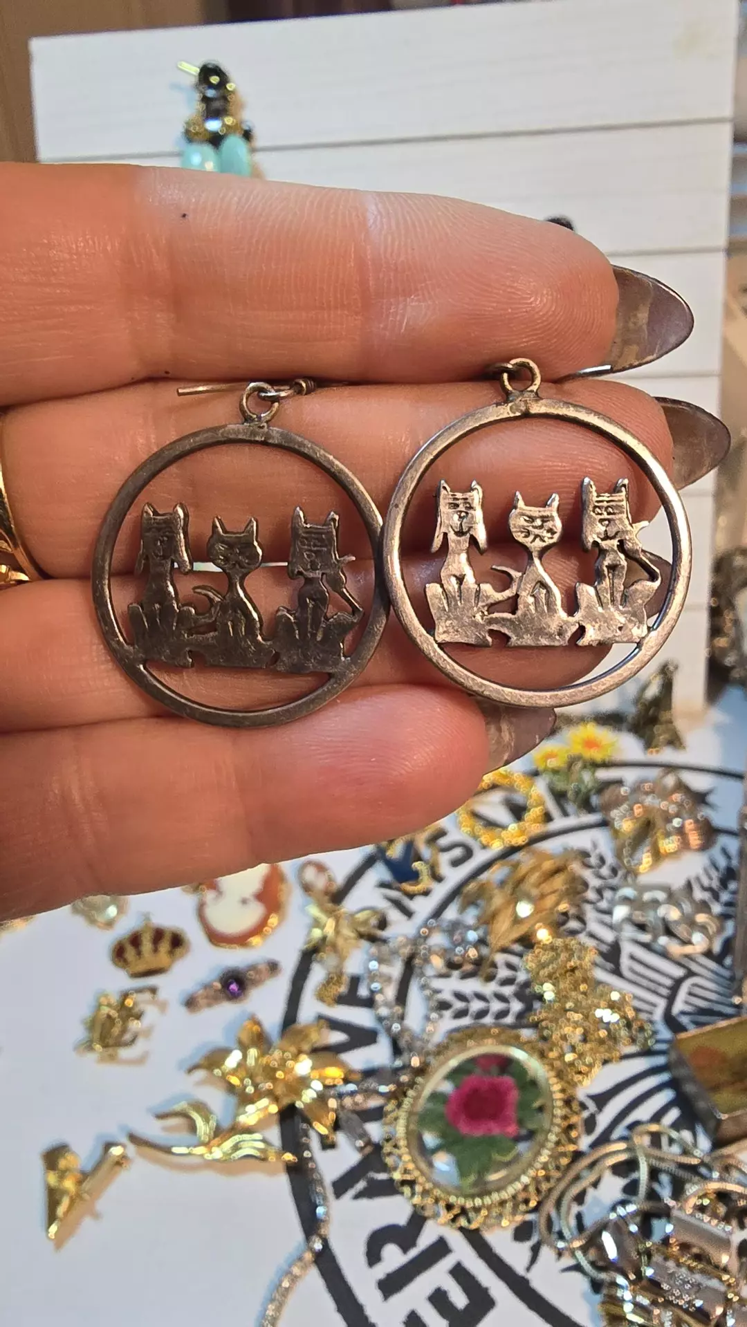 Sterling silver earring  thumbnail