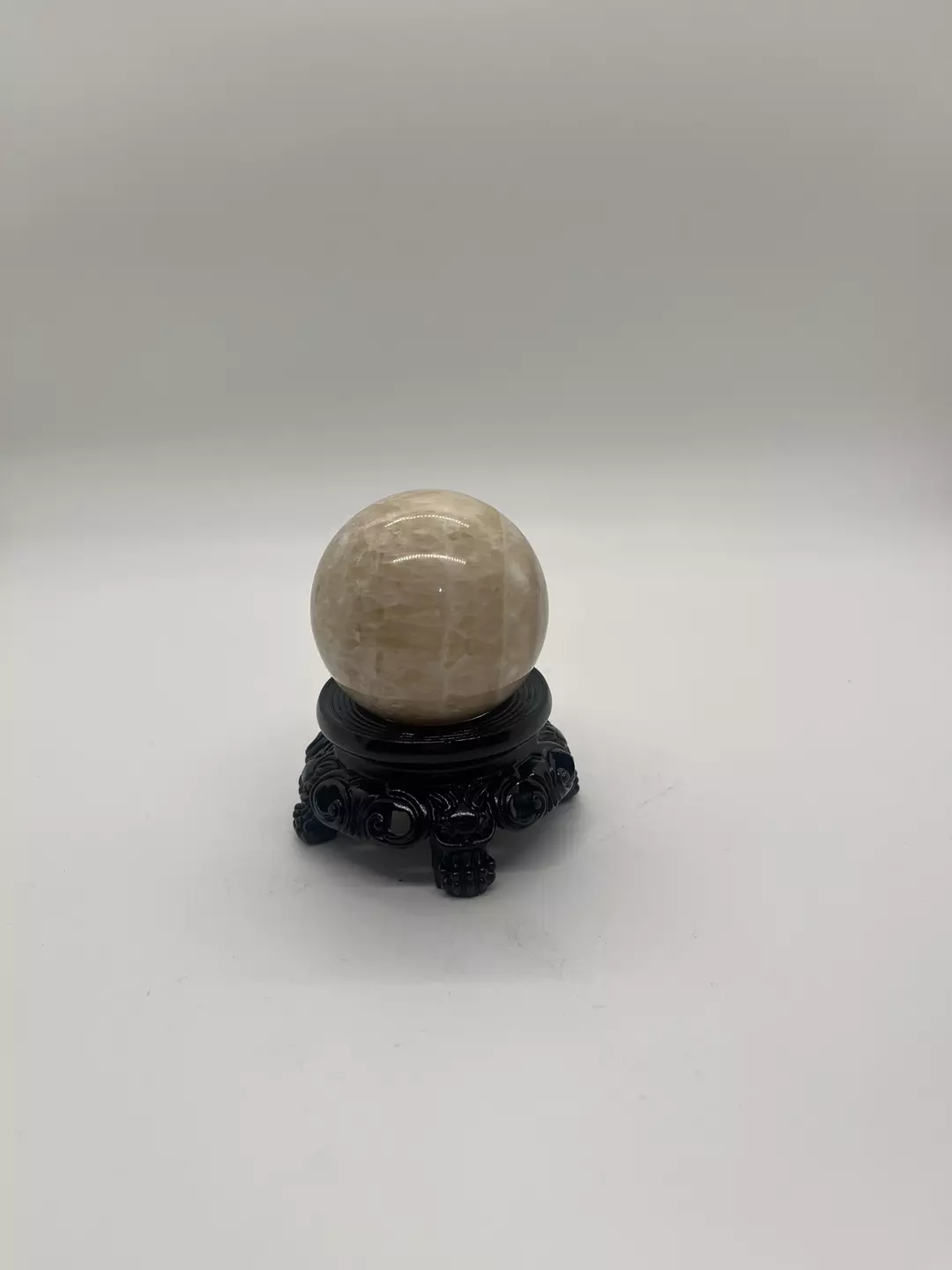 Yellow calcite sphere thumbnail