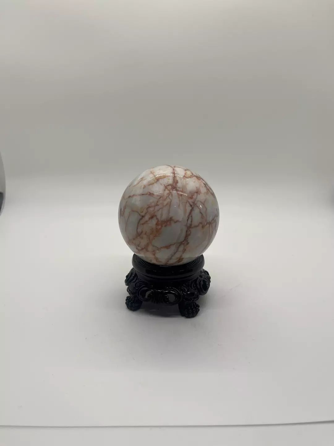 Red vein Jasper sphere thumbnail