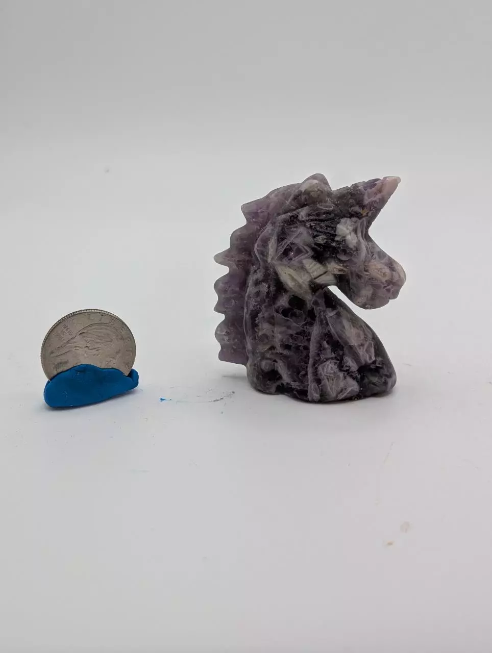 Chevron amethyst unicorn was $25 thumbnail