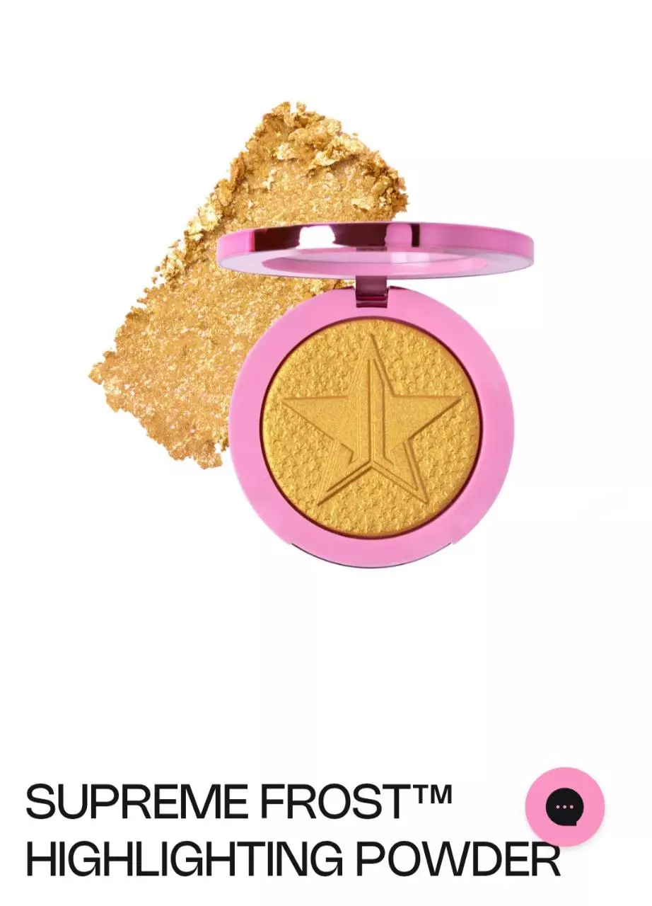 Jeffree Star - Supreme Frost Highlighting powder - Golden Blooded (MSRP $32) thumbnail