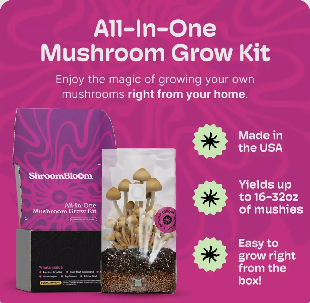 All you need to grow mushroom kit (add your own spores) thumbnail