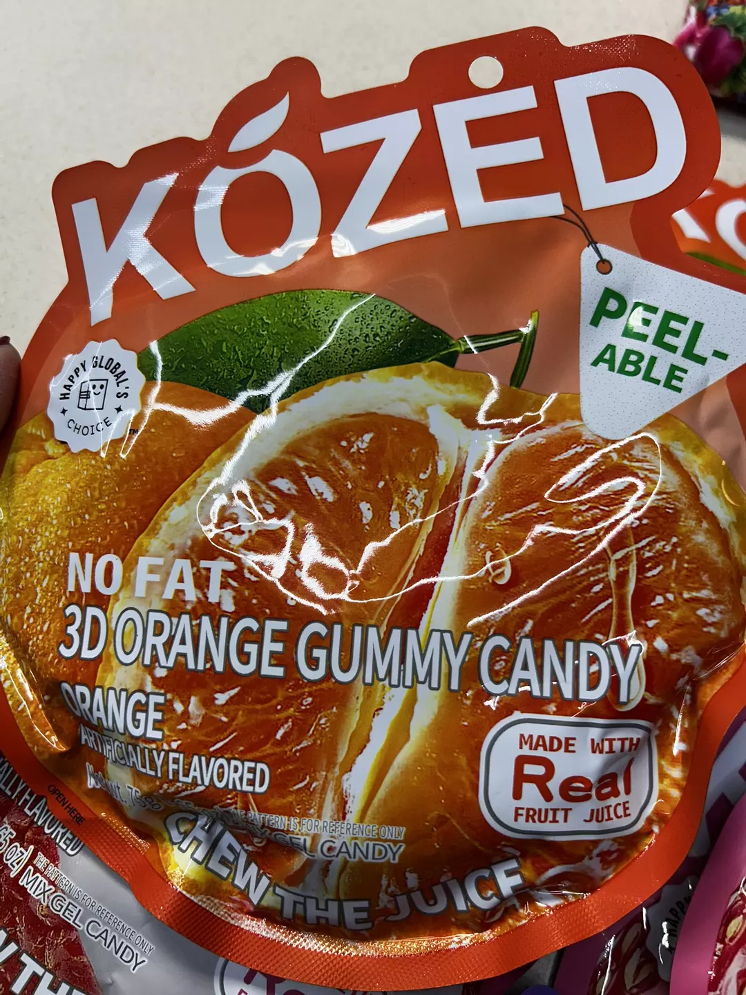 Kozed Orange Gummy Candy thumbnail