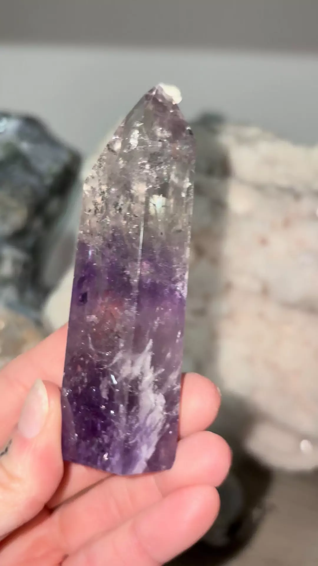 Chevron amethyst tower 💄 thumbnail