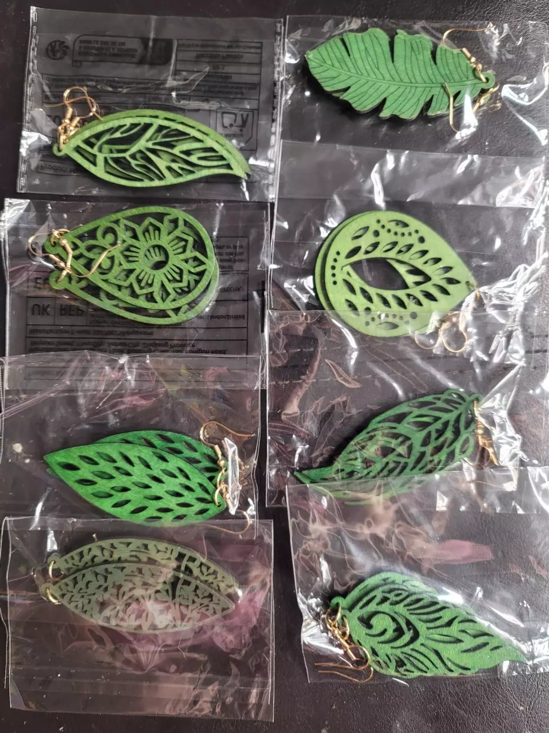 Plant earrings thumbnail