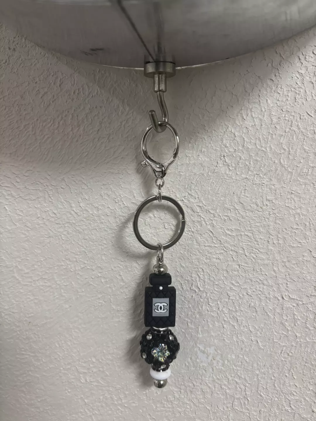 Black c keychain thumbnail