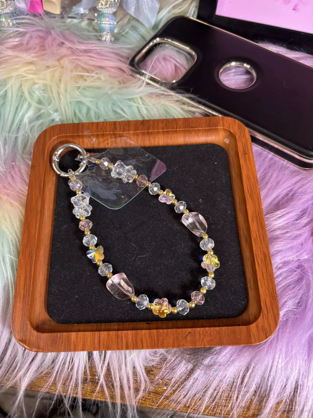 Vday colored phone wristlet  thumbnail