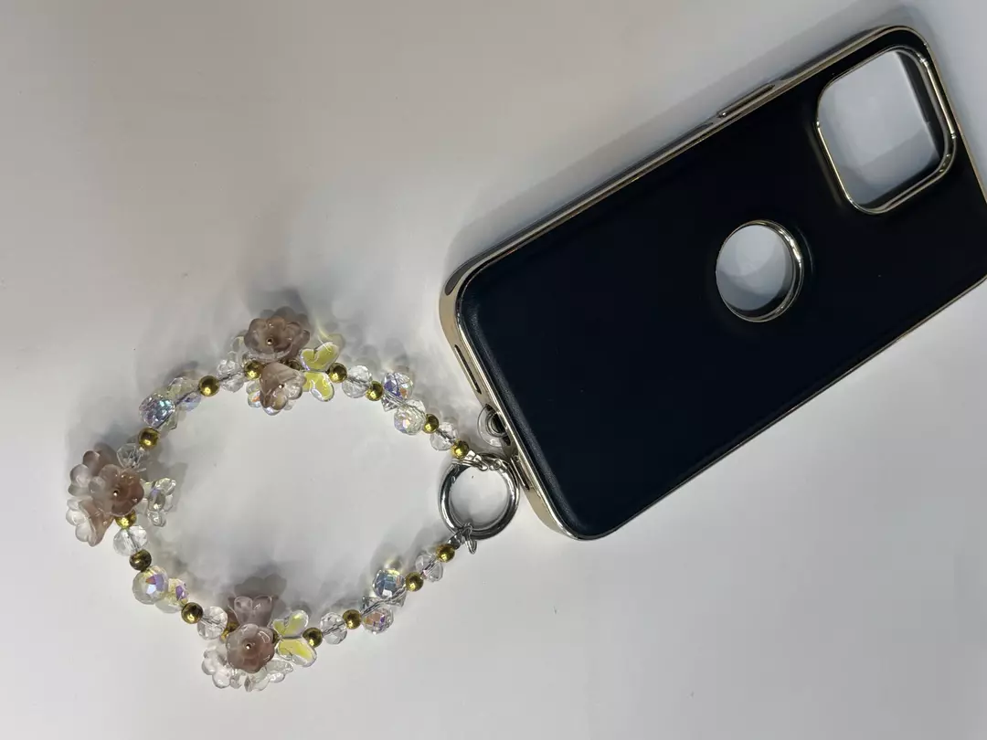 Phone chain wristlet (case not included but compatible with android and iPhone cases) thumbnail