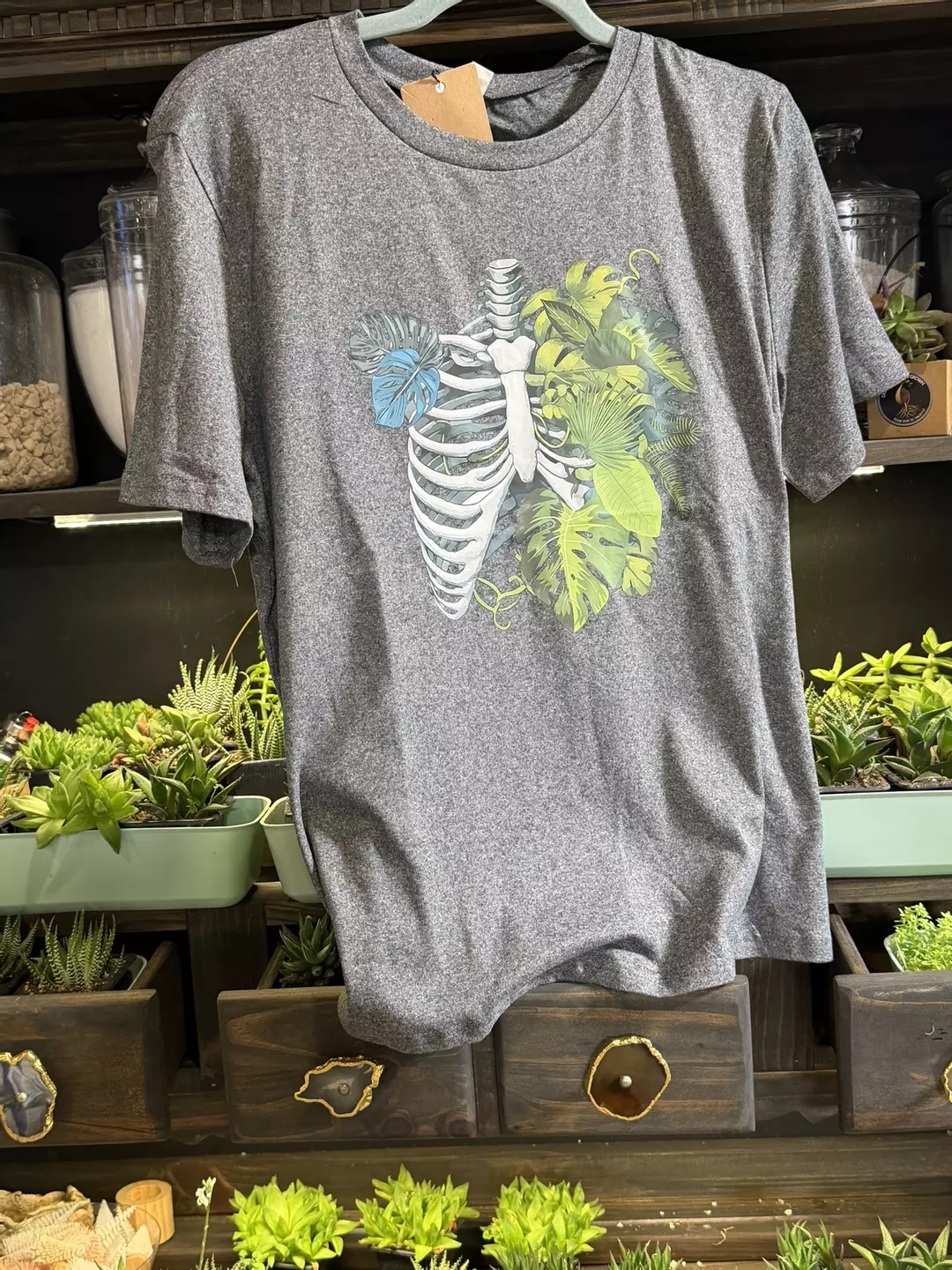 Medium- Plant lung T-shirt thumbnail