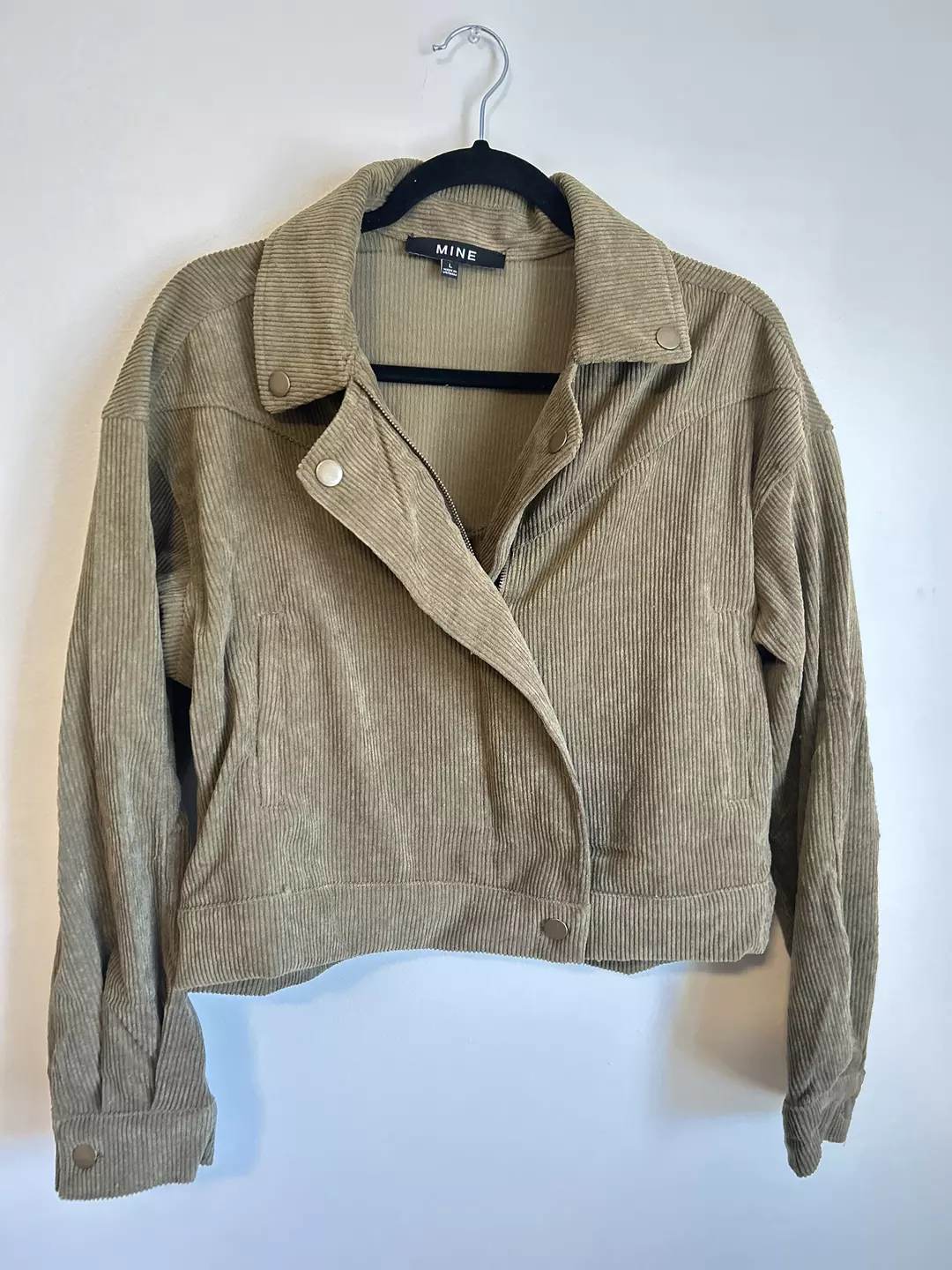 NWOT Hunter Green Corduroy Jacket - Large thumbnail