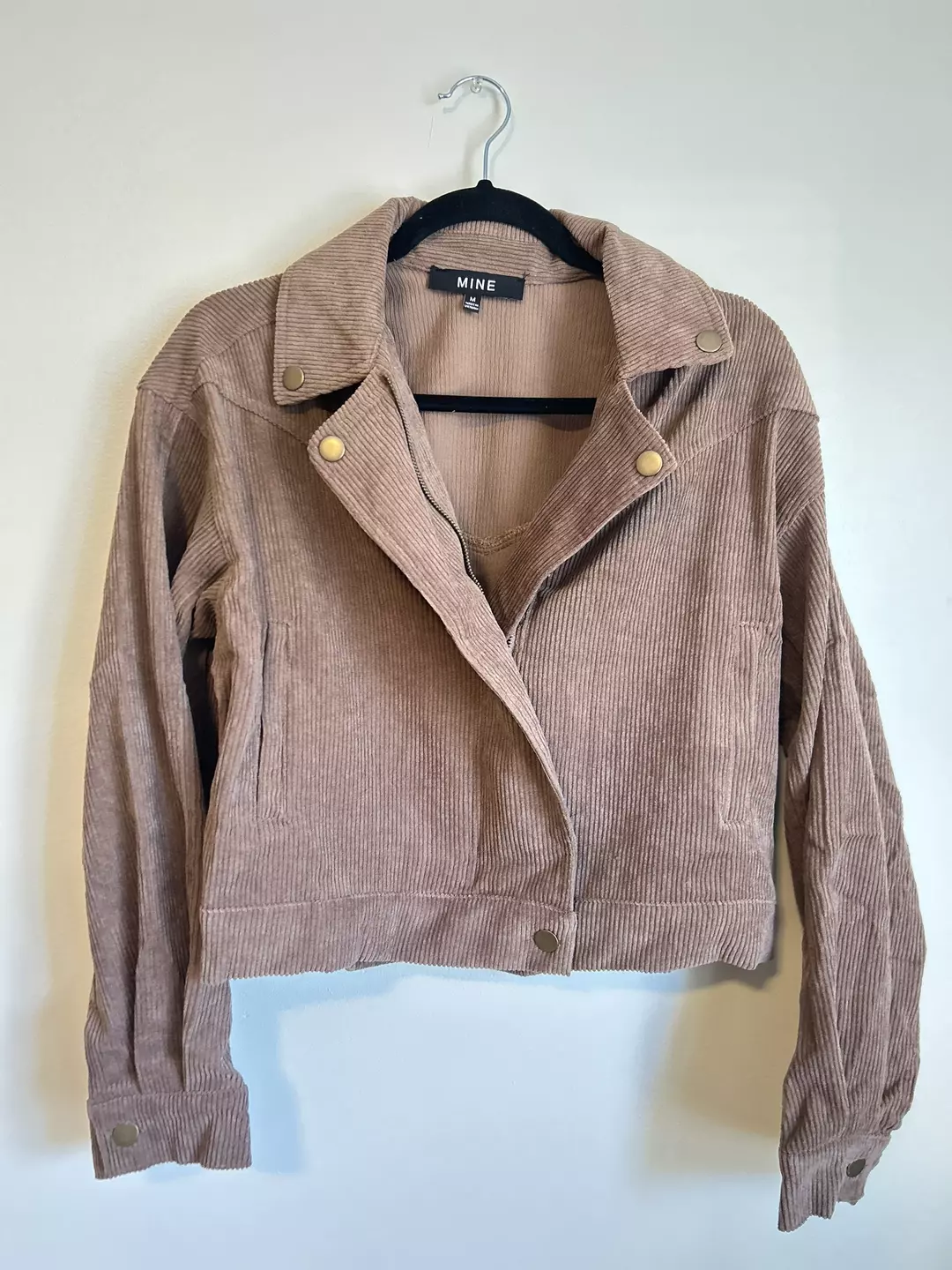 Brown Corduroy Jacket NWOT Medium thumbnail