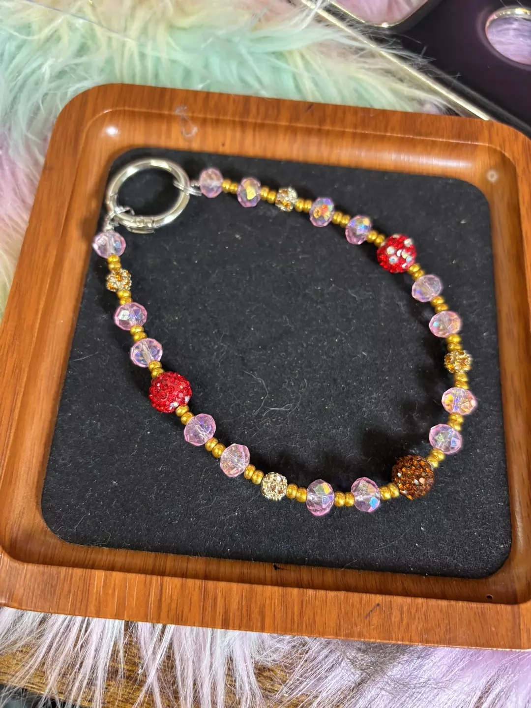 Vday phone chain wristlet  thumbnail