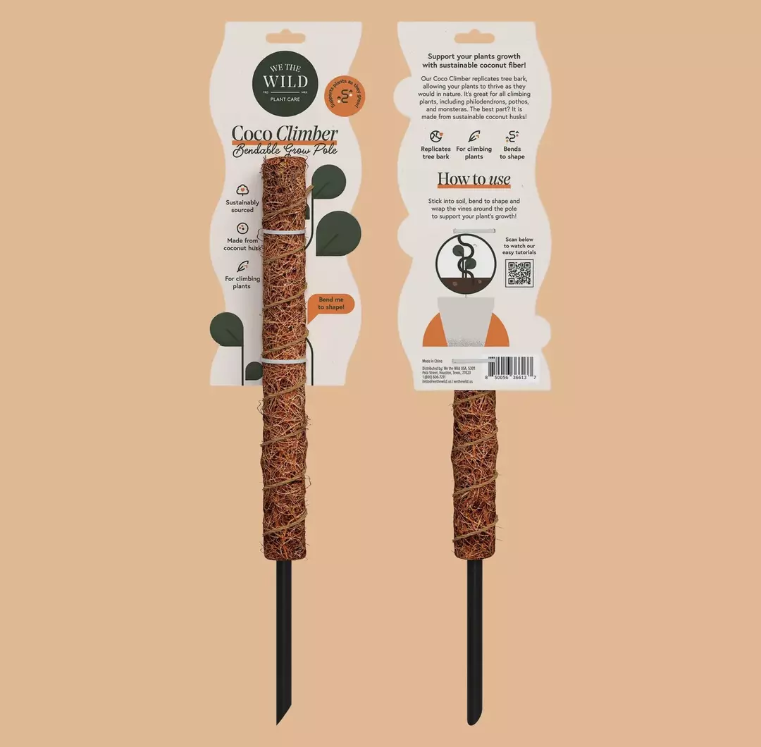 Coco Coir Bendable 16” Grow Pole thumbnail