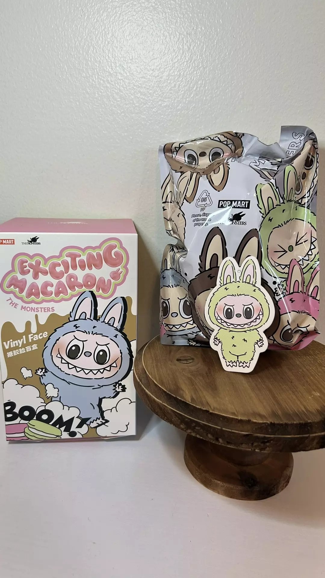 Confirmed Green Grape Labubu Exciting Macaron thumbnail