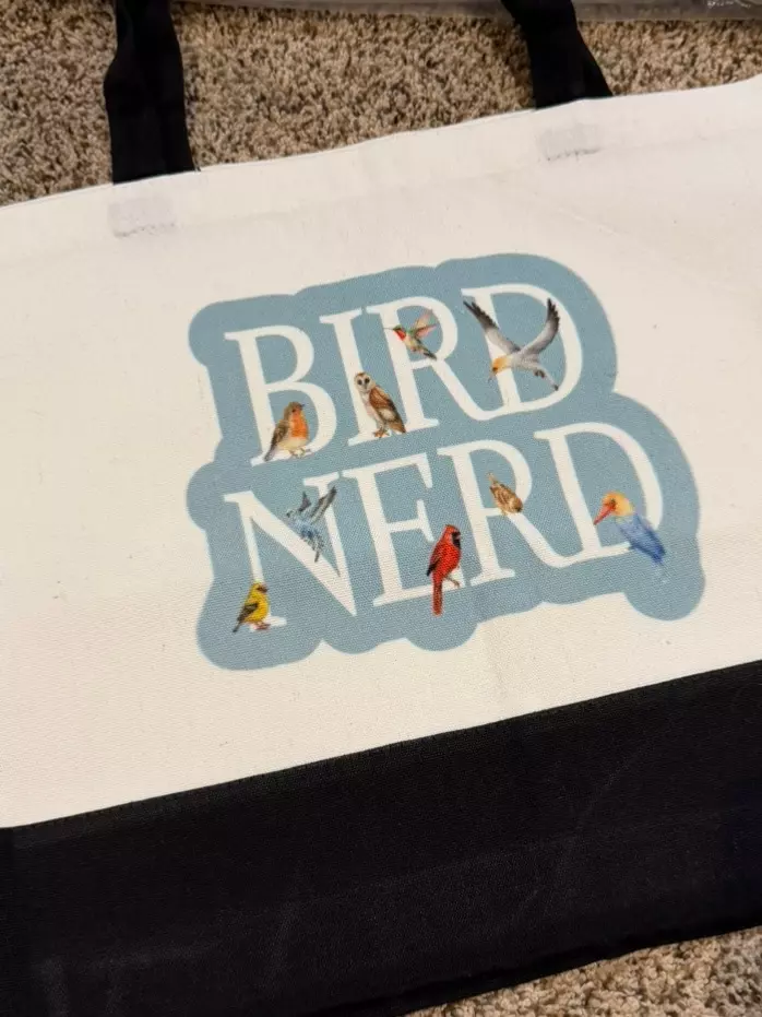 Bird nerd tote thumbnail
