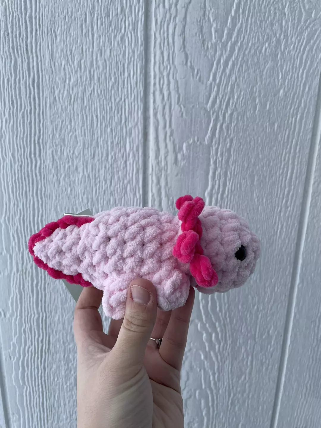 Axolotl Crochet Plushie thumbnail
