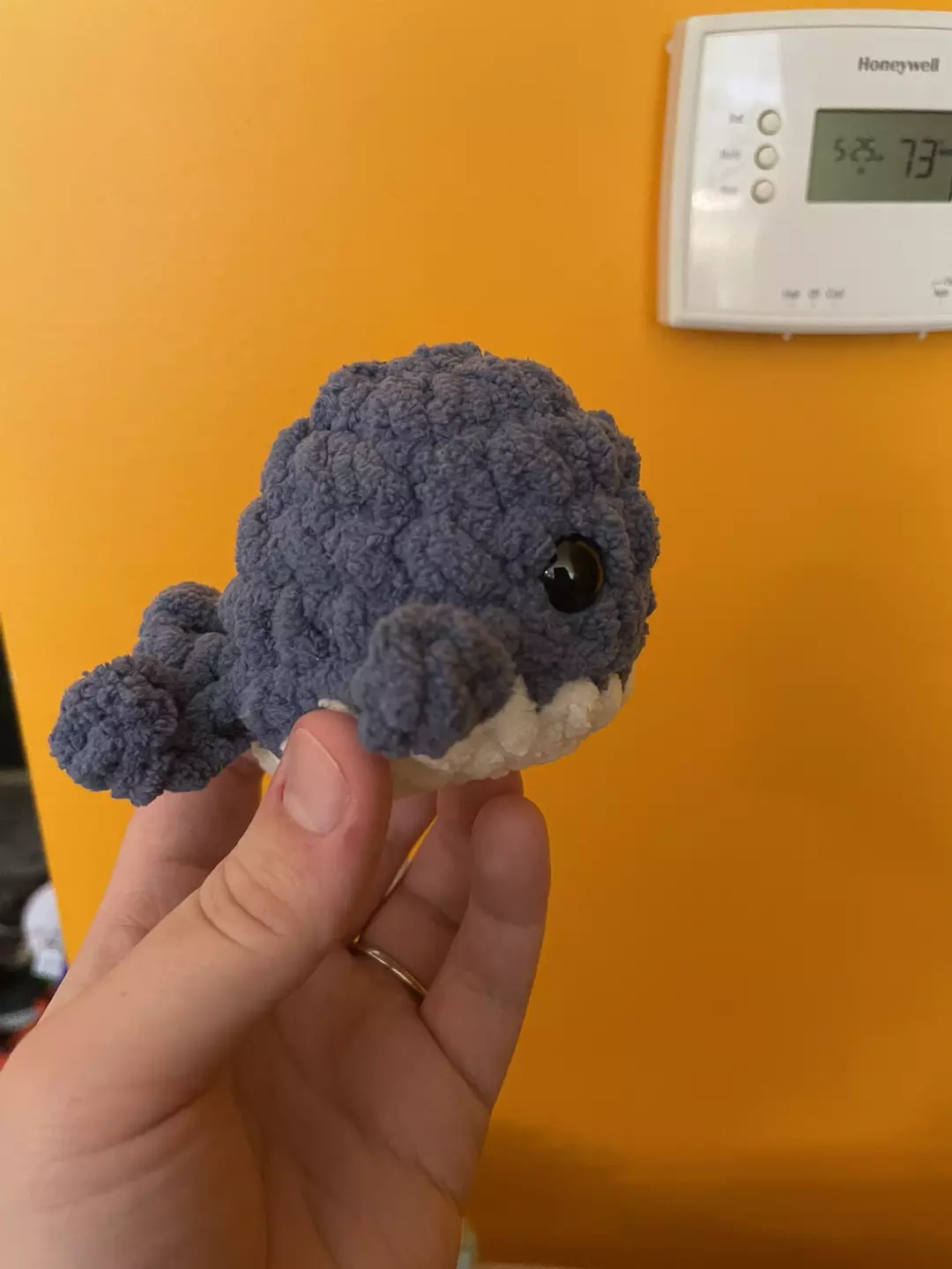 Dusty Blue Mini Whale thumbnail