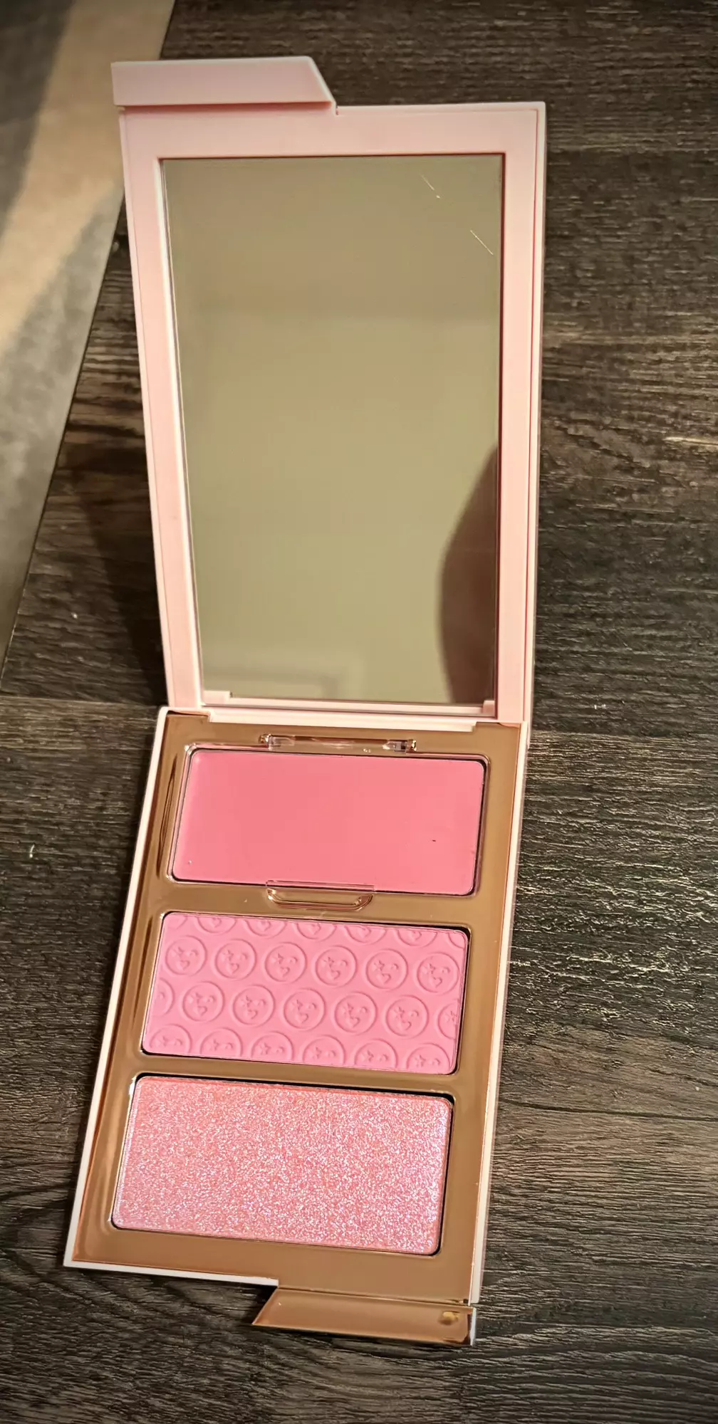 New No Box O/S One Size Cheek Clapper 3D Blush Trio “Attention Seeker” Full Size thumbnail