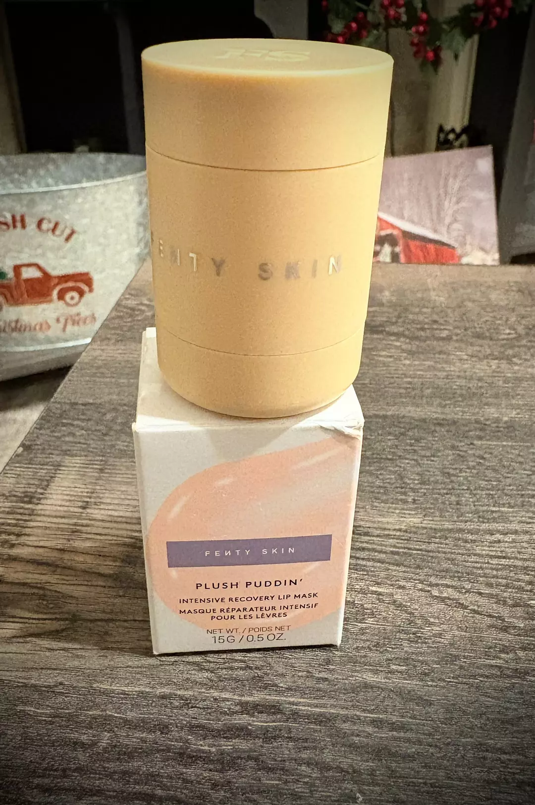 Plush Pudding Intensive Recovery Lip Mask Pomegranate Sterols & Vit. E - *NEW* thumbnail