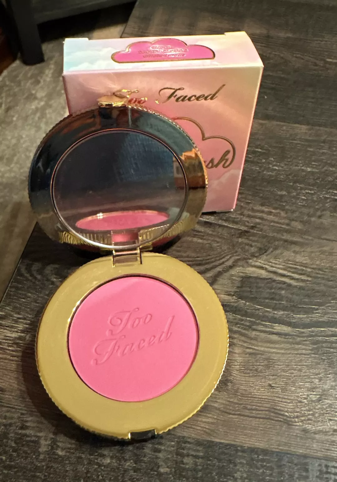 Too Faced Cloud Crush Blurring Blush Super Candy Clouds New in box thumbnail