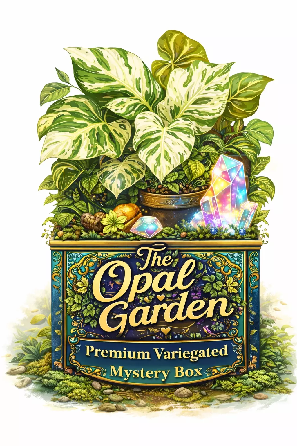 🪴 Premium Variegated Mystery Box — Opal Garden Luxury thumbnail