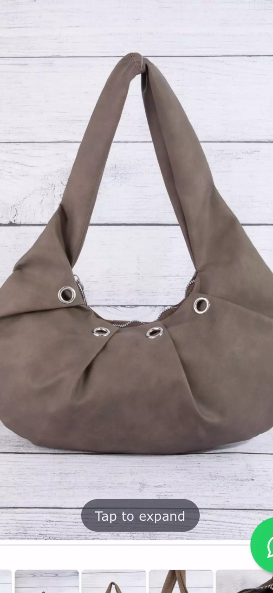 Taupe shoulder bag  thumbnail
