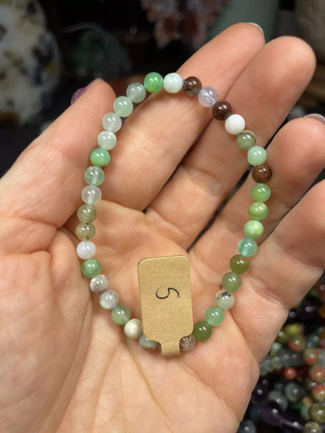 Crysoprase bracelet thumbnail