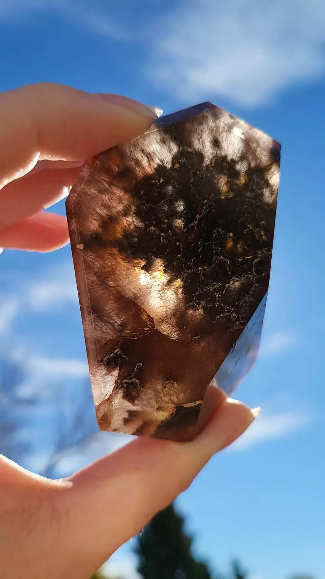 RARE highly saturated red rutile thumbnail