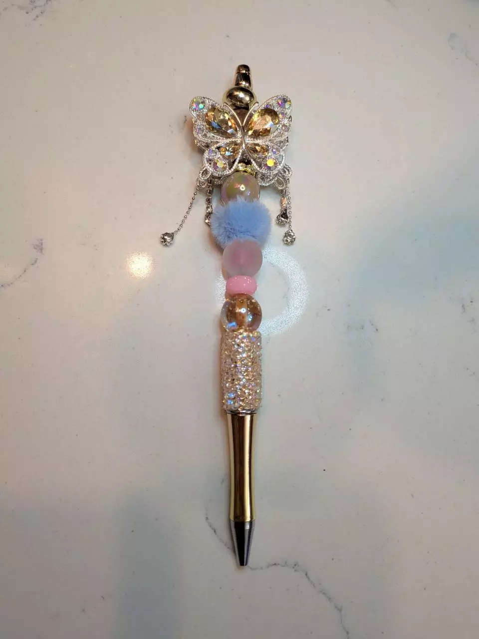 Pastel Butterfly Pen thumbnail