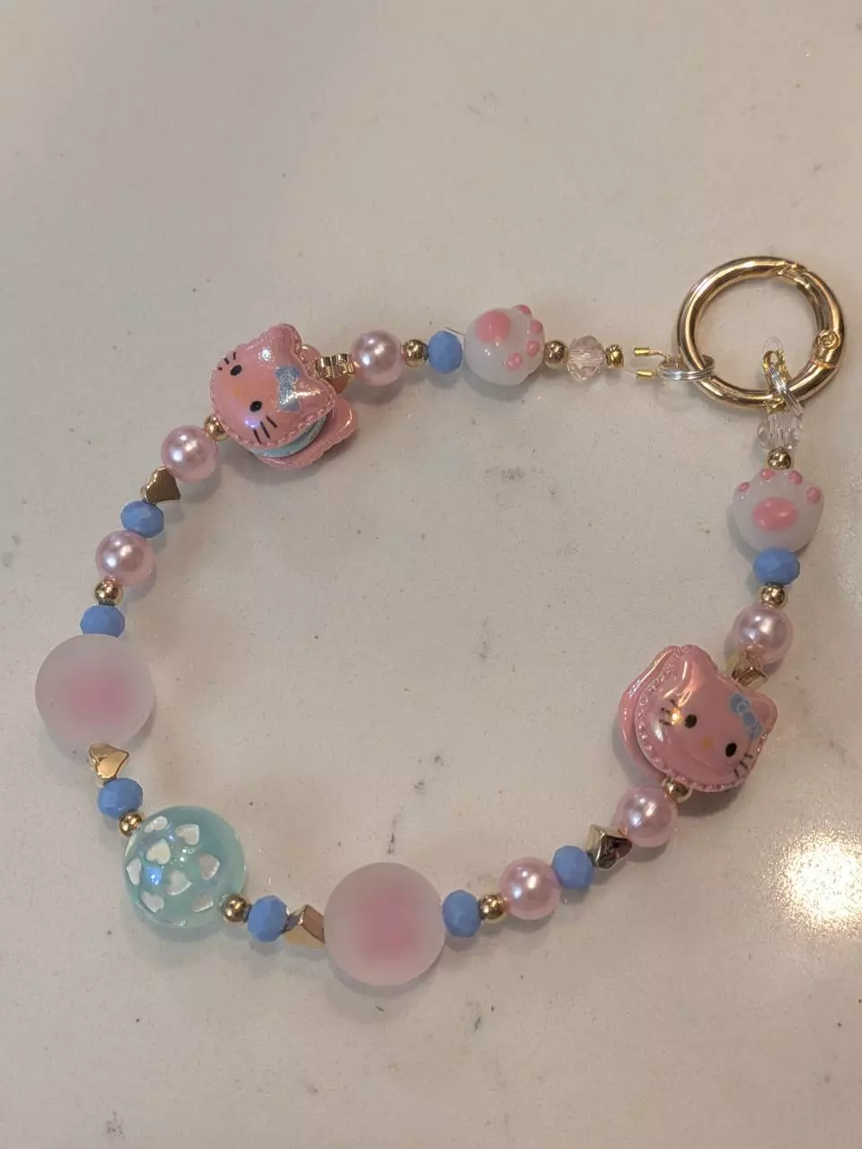 Pink Macaron Phone Charm thumbnail