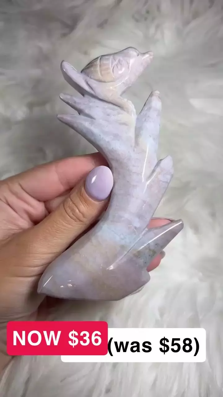 Purple Chalcedony Bird thumbnail
