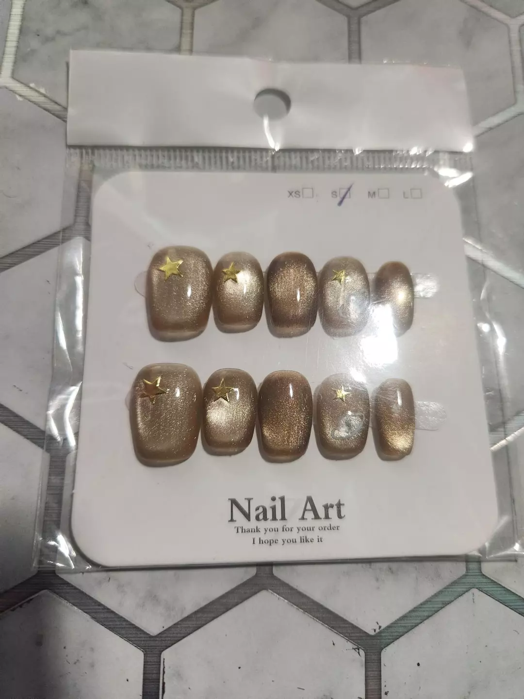 Warm Space nails-S thumbnail