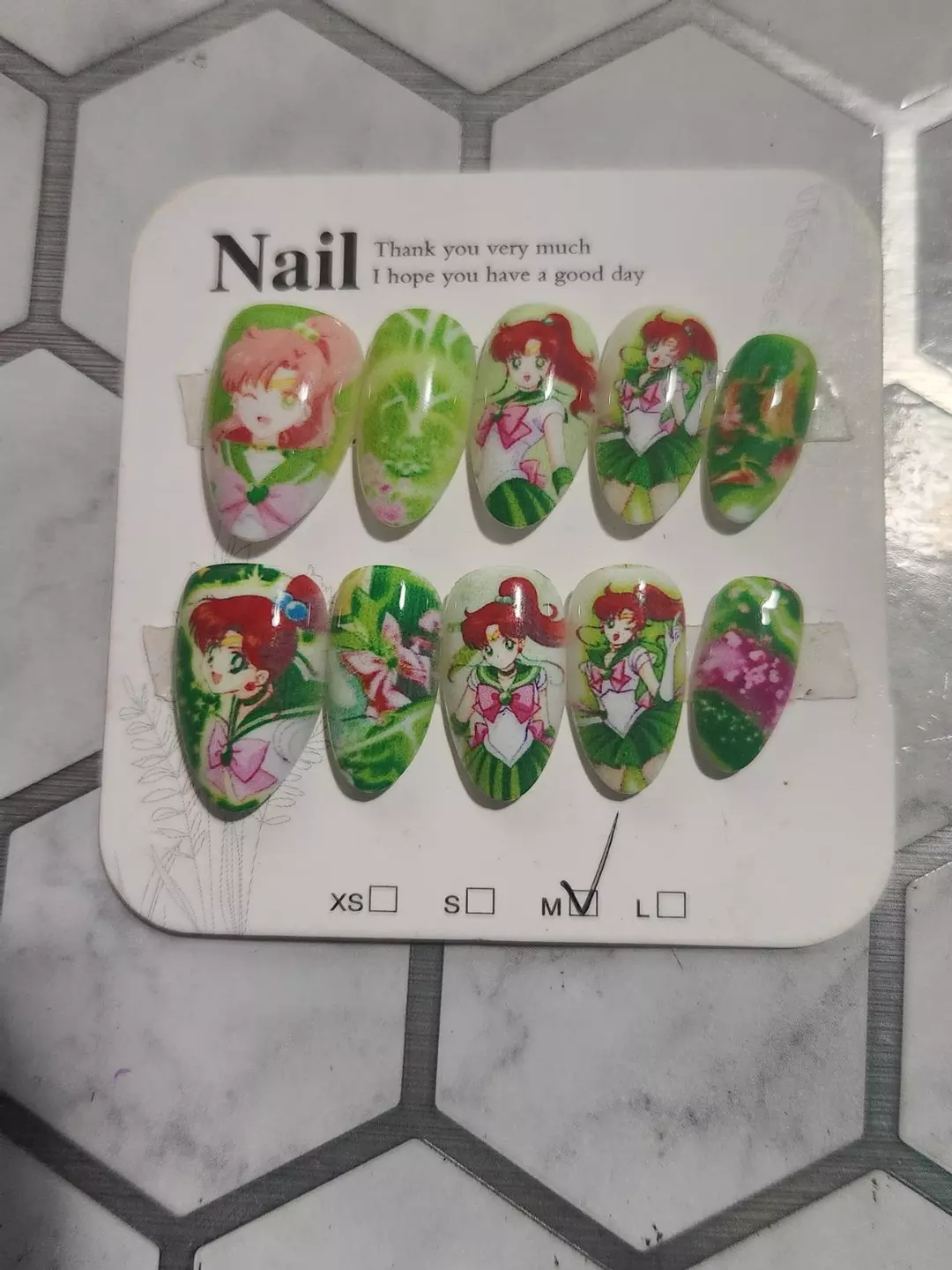 Sailor Jupiter Nails-M thumbnail