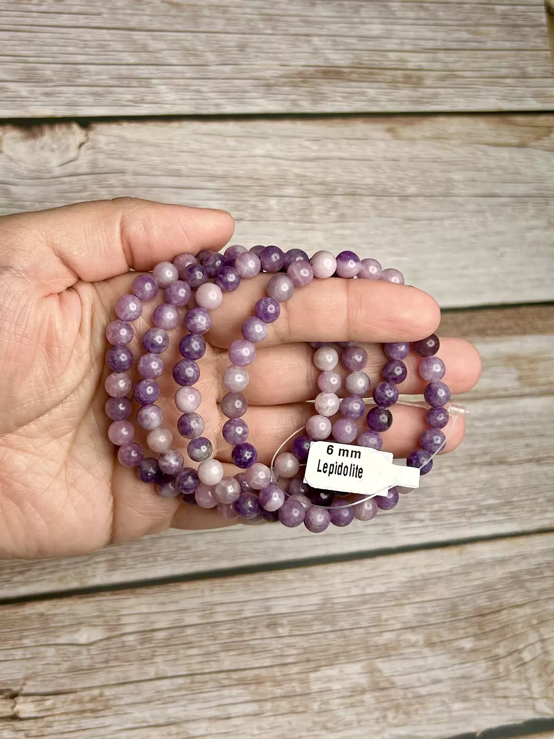 Lepidolite bracelet thumbnail