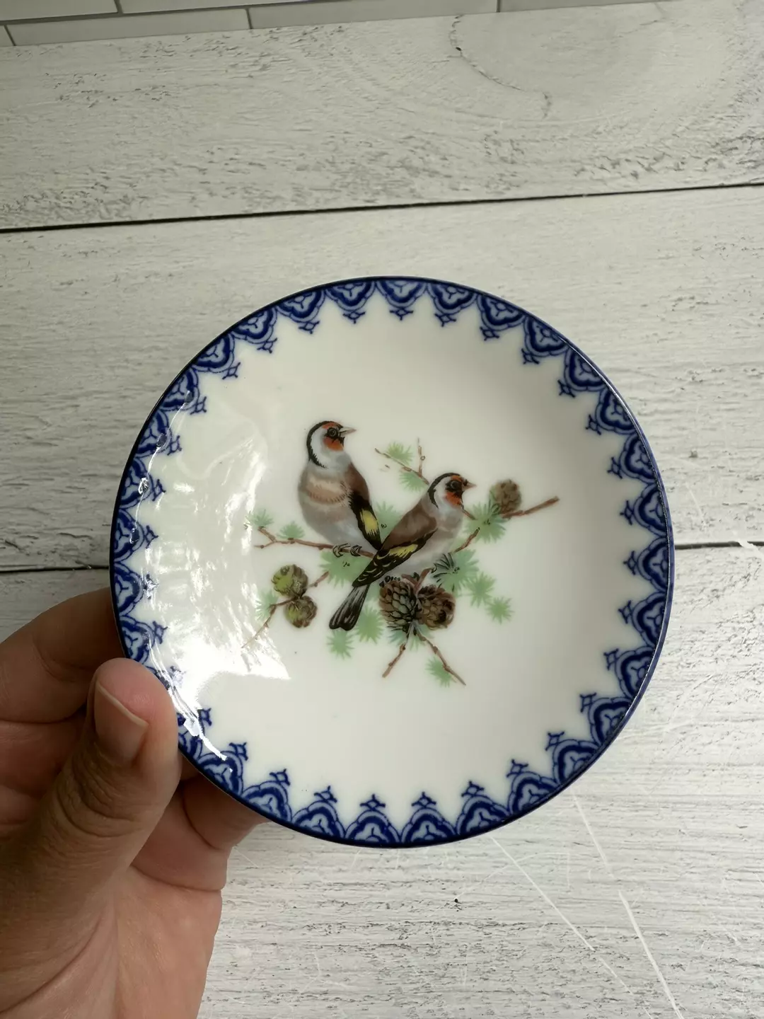 Small bird trinket dish thumbnail
