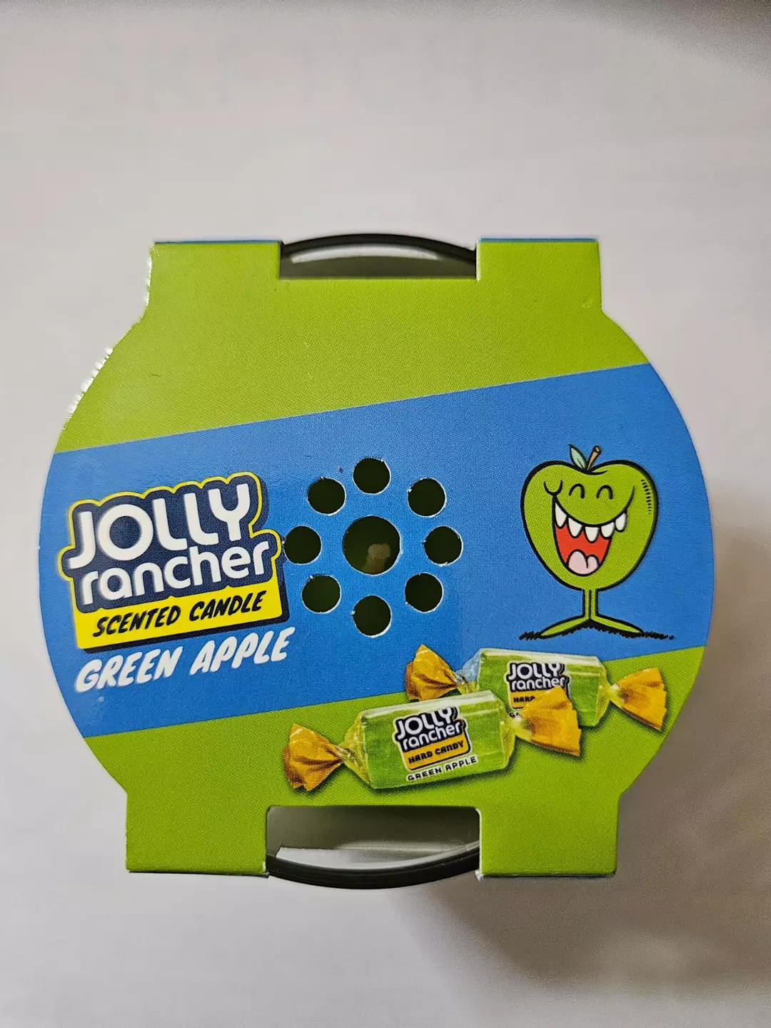 Jolly rancher scented candle green apple thumbnail