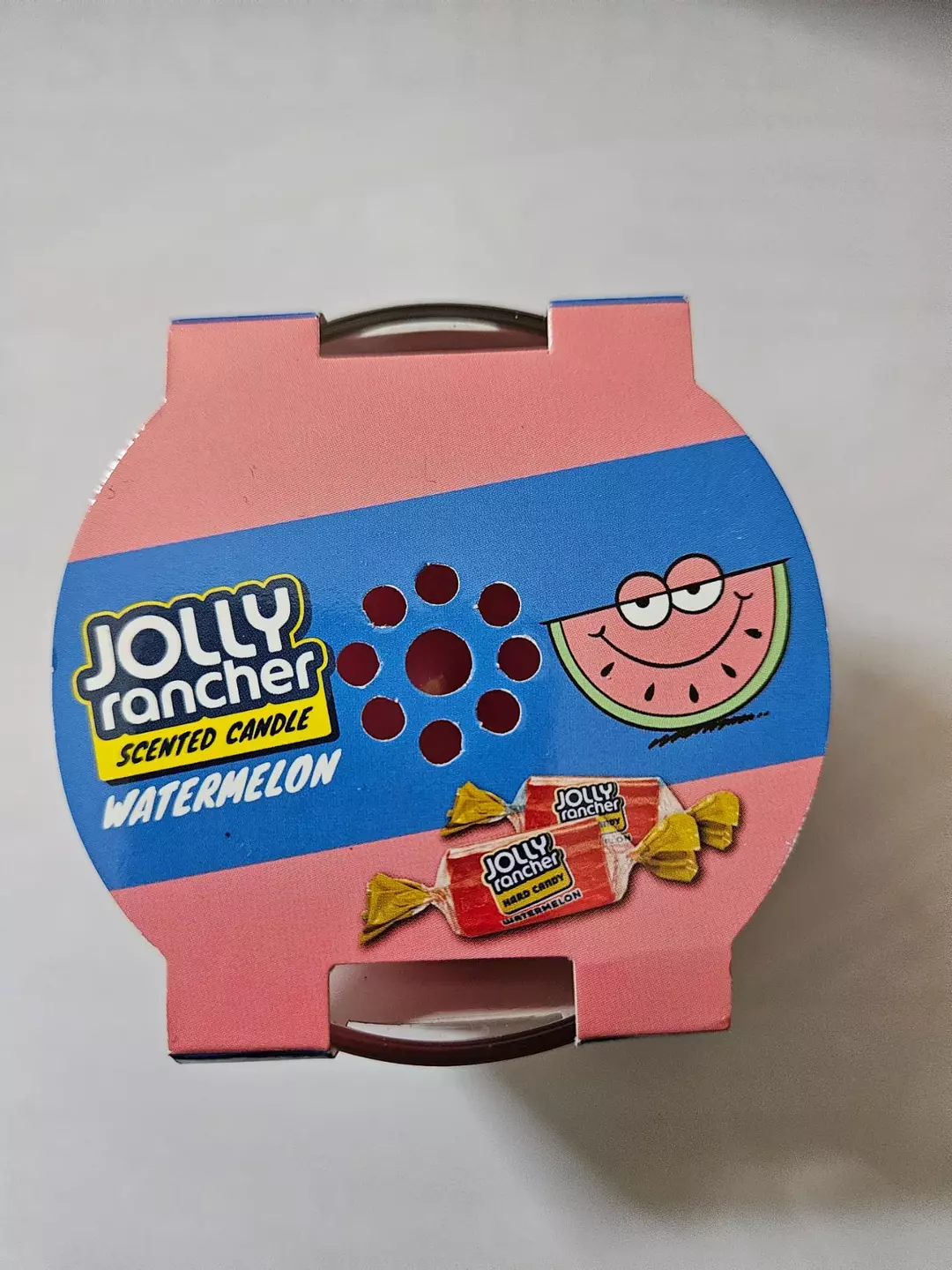 Jolly rancher scented candle watermelon  thumbnail