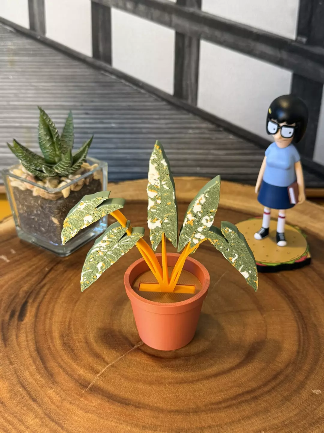 3D Plant Minis - Philodendron Billietiae Variegated thumbnail